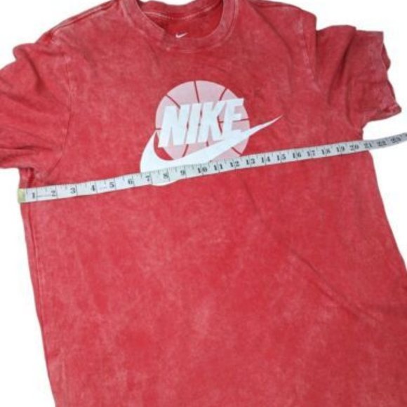 Nike Futura Washed Basketball Graphic Tee Just Do It Swoosh T-shirt Men's Size M - Picture 6 of 10